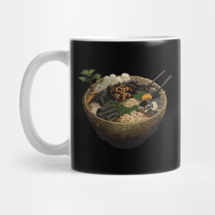 Japanese Garden Ramen Soup Mug